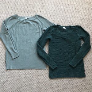 Teal Sweaters